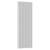 Стальной трубчатый радиатор отопления Empatiko Takt LR2-592-2000 Silk White