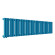 Стальной трубчатый радиатор отопления Empatiko Takt L1-1192-200 Evening Blue