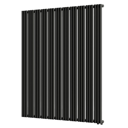 Стальной трубчатый радиатор отопления Empatiko Takt R1-1312-2000 Coal Black
