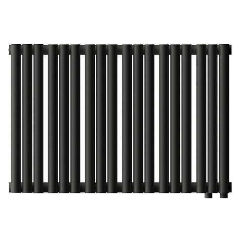 Стальной трубчатый радиатор отопления Empatiko Takt LR2-712-300 Coal Black Стальной трубчатый радиатор отопления Empatiko Takt LR2-712-300 Coal Black