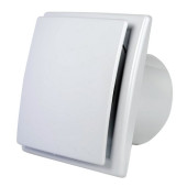 Бытовой вентилятор MMotors ОК 100 квадратный, белый с закрытой панелью Бытовой вентилятор MMotors ОК 100 квадратный, белый с закрытой панелью