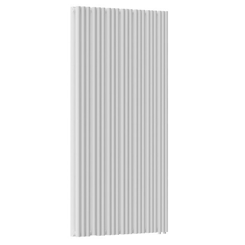 Стальной трубчатый радиатор отопления Empatiko Takt LR2-832-2000 Silk White
