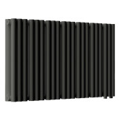 Стальной трубчатый радиатор отопления Empatiko Takt LR2-832-300 Coal Black