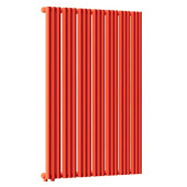 Стальной трубчатый радиатор отопления Empatiko Takt L1-832-1750 Scarlet Red