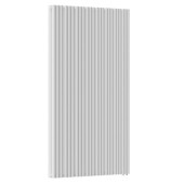 Стальной трубчатый радиатор отопления Empatiko Takt LR2-952-2000 Silk White