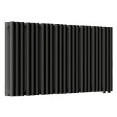 Стальной трубчатый радиатор отопления Empatiko Takt LR2-952-300 Coal Black