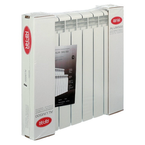 Алюминиевый радиатор отопления Rifar Alum 500 8 секций