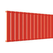 Стальной трубчатый радиатор отопления Empatiko Takt S1-2032-500 Scarlet Red