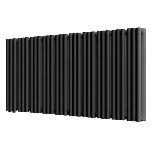 Стальной трубчатый радиатор отопления Empatiko Takt LR2-1192-300 Coal Black 