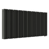 Стальной трубчатый радиатор отопления Empatiko Takt LR2-1192-300 Coal Black 