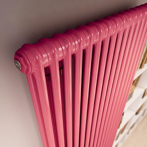 Стальной трубчатый радиатор отопления IRSAP TESI 21800 T30 6 секций, красный