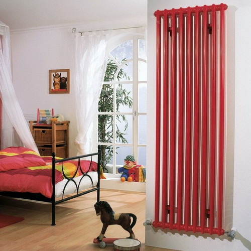 Стальной трубчатый радиатор отопления IRSAP TESI 21800 T30 6 секций, красный