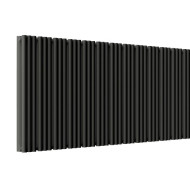 Стальной трубчатый радиатор отопления Empatiko Takt S2-1672-500 Coal Black  Стальной трубчатый радиатор отопления Empatiko Takt S2-1672-500 Coal Black