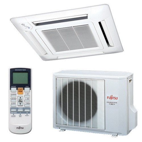Кассетный инверторный кондиционер Fujitsu AUYG12LVLB/UTGUFYDW/AOYG12LALL