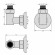Набор комплектующих для ПС Стилье (G 1/2" НР х G 3/4" НГ) 2 шт (Без покрытия)