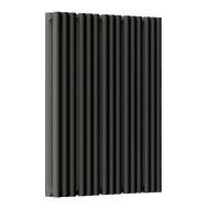 Стальной трубчатый радиатор отопления Empatiko Takt S2-592-500 Coal Black