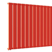 Стальной трубчатый радиатор отопления Empatiko Takt L1-1552-1750 Scarlet Red