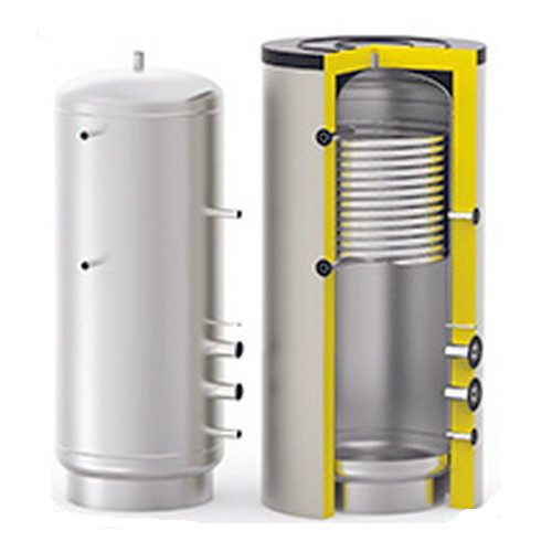 Промышленный накопительный напольный водонагреватель косвенного нагрева SDM HW SS 1000 ER