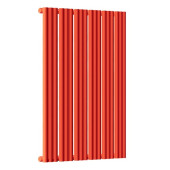 Стальной трубчатый радиатор отопления Empatiko Takt S1-712-1750 Scarlet Red