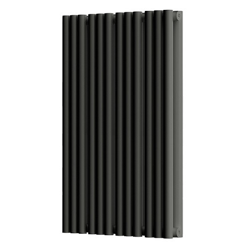 Стальной трубчатый радиатор отопления Empatiko Takt S2-472-500 Coal Black 