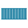 Стальной трубчатый радиатор отопления Empatiko Takt S1-1072-300 Evening Blue