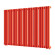 Стальной трубчатый радиатор отопления Empatiko Takt L1-1072-500 Scarlet Red